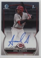 2023 Bowman Chrome Prospect Auto Ariel Almonte #CPA-AA Auto x2o