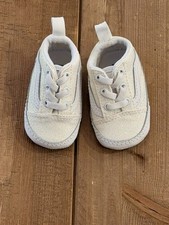 Infant Sparkle Vans, size 1C, 0-6 weeks