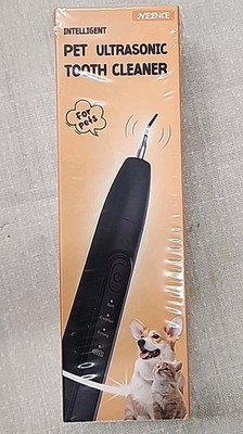 NEENCE Dog Electric Toothbrush Ultrasonic Teeth Cleaner with LED Light for Dogs