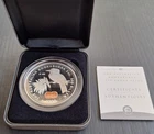 1999 Australia Kookaburra 2oz Silver (.999) $2 Proof coin 1930 Penny Privy
