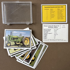 Complete John Deere Tractor Trading Card Set 1-25 by TractorCards 1992