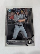 Anthony Hall 2022 1st Bowman Draft Chrome #BDC-97 New York Yankees