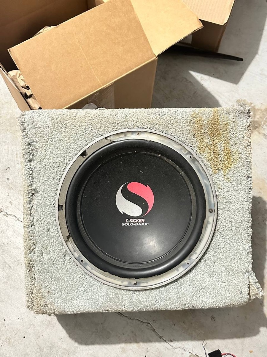 KICKER SOLO-BARIC 12インチ ウーファー Kicker 44DL7S122 Dual 12