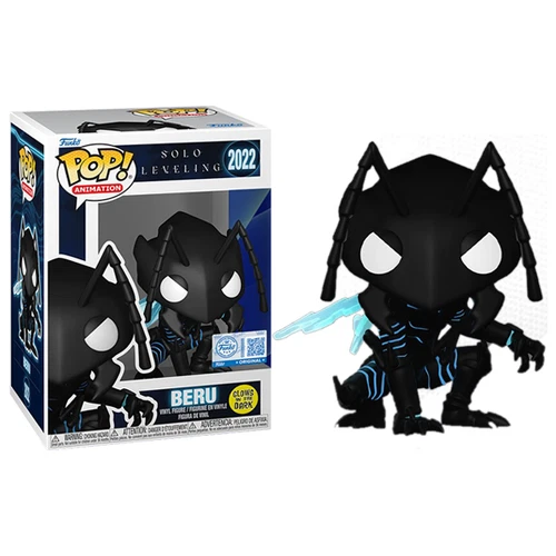 SOLO LEVELING - Beru (GLOW) #2022 Exclusive Pop! Vinyl Figure + POP PROTECTOR