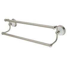 Kingston Brass BA11318SN Vintage Dual Towel-Bar, 18-Inch, Brushed Nickel