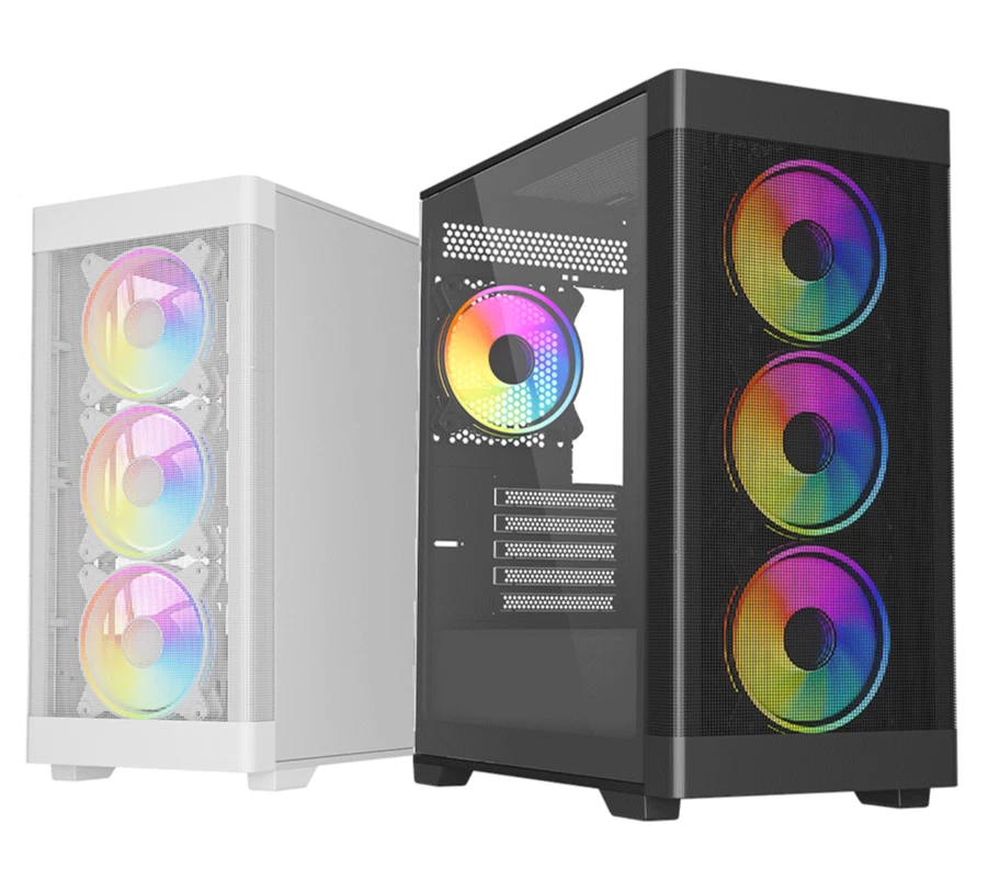 CAC PC da gioco veloce / AMD Ryzen 7 5700X / SSD NVME 2 TB / 64 GB DDR4 / RTX 5070