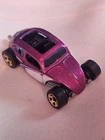 Hot Wheels Vintage Volkswagen Custom Beetle Purple W/ Split Rear Window