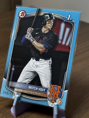 2025 Bowman Draft Mitch Voit Sky Blue /499 #BD-71 1st Bowman RC