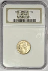 1916 BARBER DIME ~ NGC MS65 ~ BLAZING GEM!