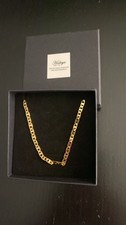 Collana Uomo placcata oro 18k  Lunghezza: 56 cm