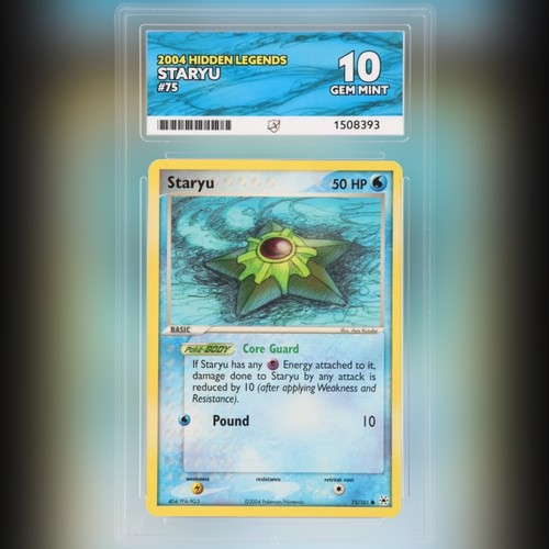 Staryu graded ACE 10 for sale on eBay