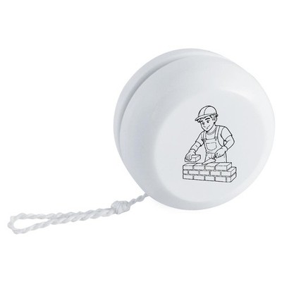 'Bricklayer Working' Retro Style Yo-Yo (YY00051334)