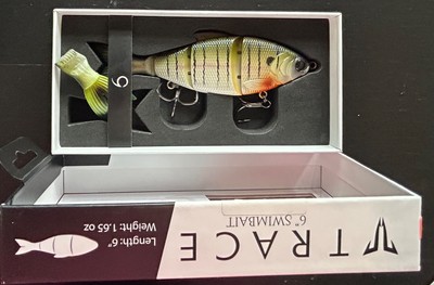 6TH SENSE TRACE 6''  SWIMBAIT  SLOW SINKING  4K BLUEGILL NEW IN BOX TRC6SS-4KBG