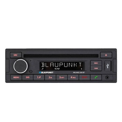 Blaupunkt Milano 200 BT Single Din USB Bluetooth CD Stereo Receiver