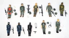GI JOE ARAH Action Figures 10 Complete 1982 Straight Arm Vintage G.I.