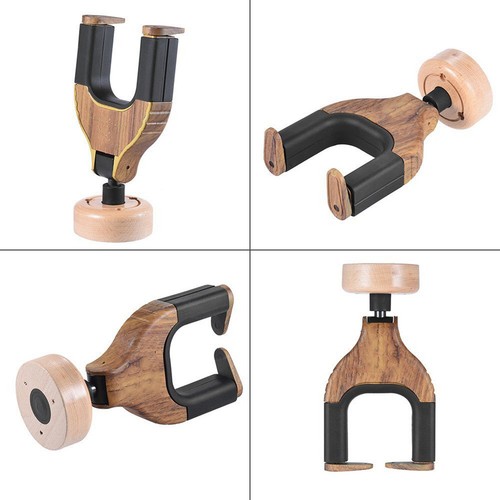 Wood Guitar Hook Wall Mount Bamboo Guitar Hangers for String ...