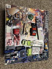 Vintage 1986 Hasbro Takara Transformers G1 Trypticon Deception Base Box more