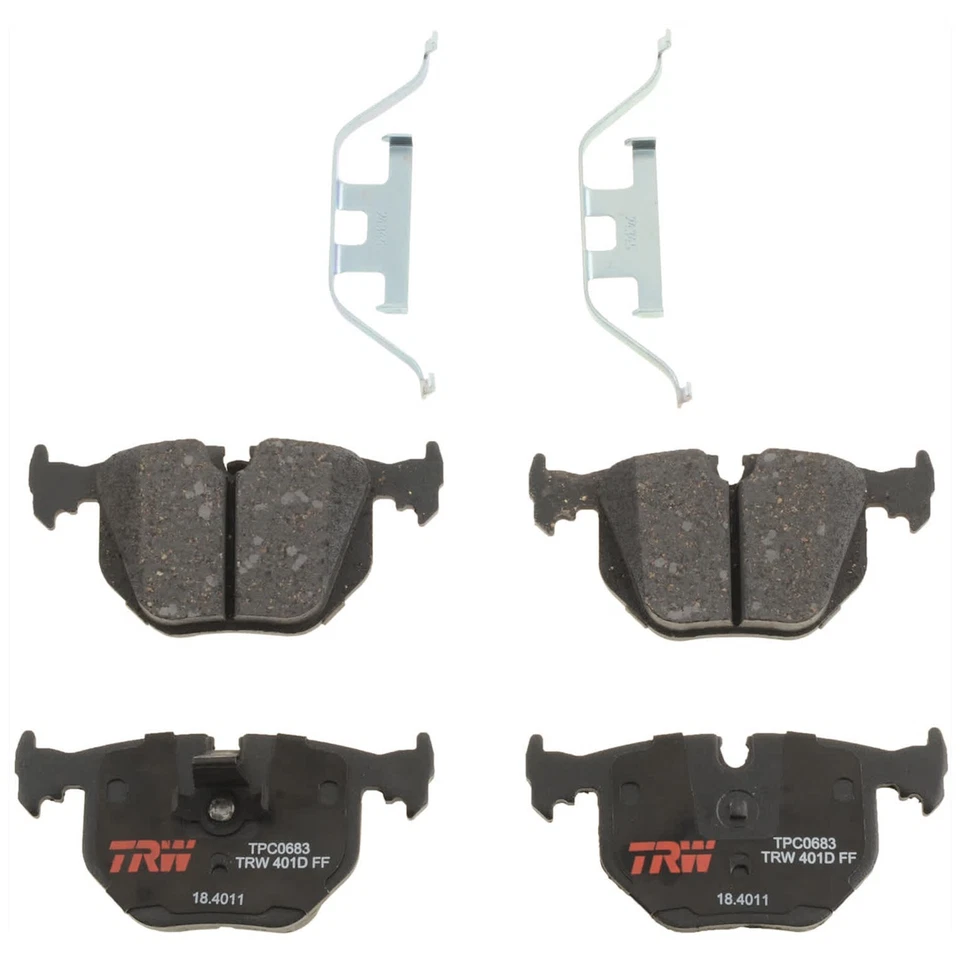 KIT TRW-073024-1071 Kits de discos y pastillas de freno Juego de 4 ruedas delanteras y traseras para 330 Foto 4 de 4