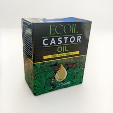 Castor oil lash and brow growth kit, 2 fl oz,for thicker fuller hair