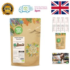 Whole Food Earth Organic Omega Seed Mix - 1kg, Perfect for Salads & Snacks 19.99 per kilo