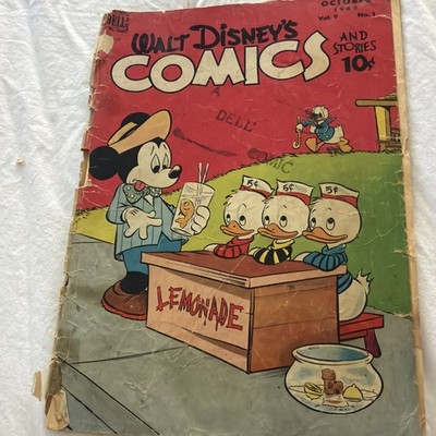 Walt Disney's Comics and Stories volume 9 #1 1948 Raw Comic