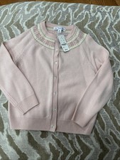 NWT Brooks Brothers 346 Girls Cardigan Pink Size M