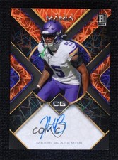 2023 Wild Card Mania Pro-Look Orange Lazers /10 Mekhi Blackmon Rookie Auto RC. rookie card picture