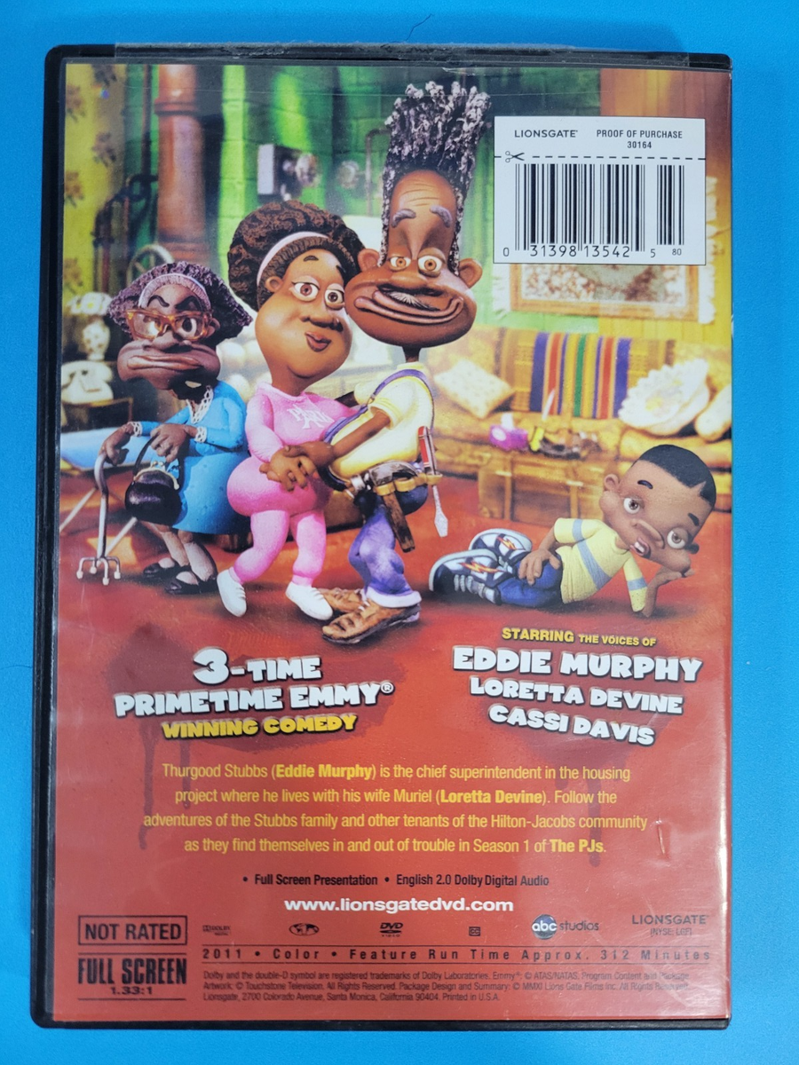 The PJs: Complete First Season 1 (DVD, 2-Disc Set) RARE Eddie