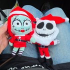 Disney 30th Nightmare Before Christmas SALLY and jack 6" Plush Bag Clip — photo 1
