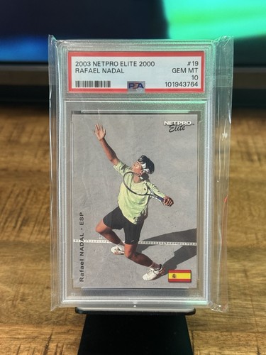 Rafael Nadal #19 2003 NetPro Elite 2000 card