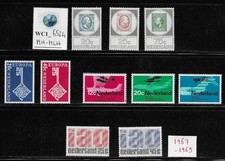 WC1_6524. NETHERLANDS. Clean lot of 1967-1969 sets & stamps. MH-MLH