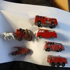 Vintage Matchbox Lesney  - Fire Engines  x6 --