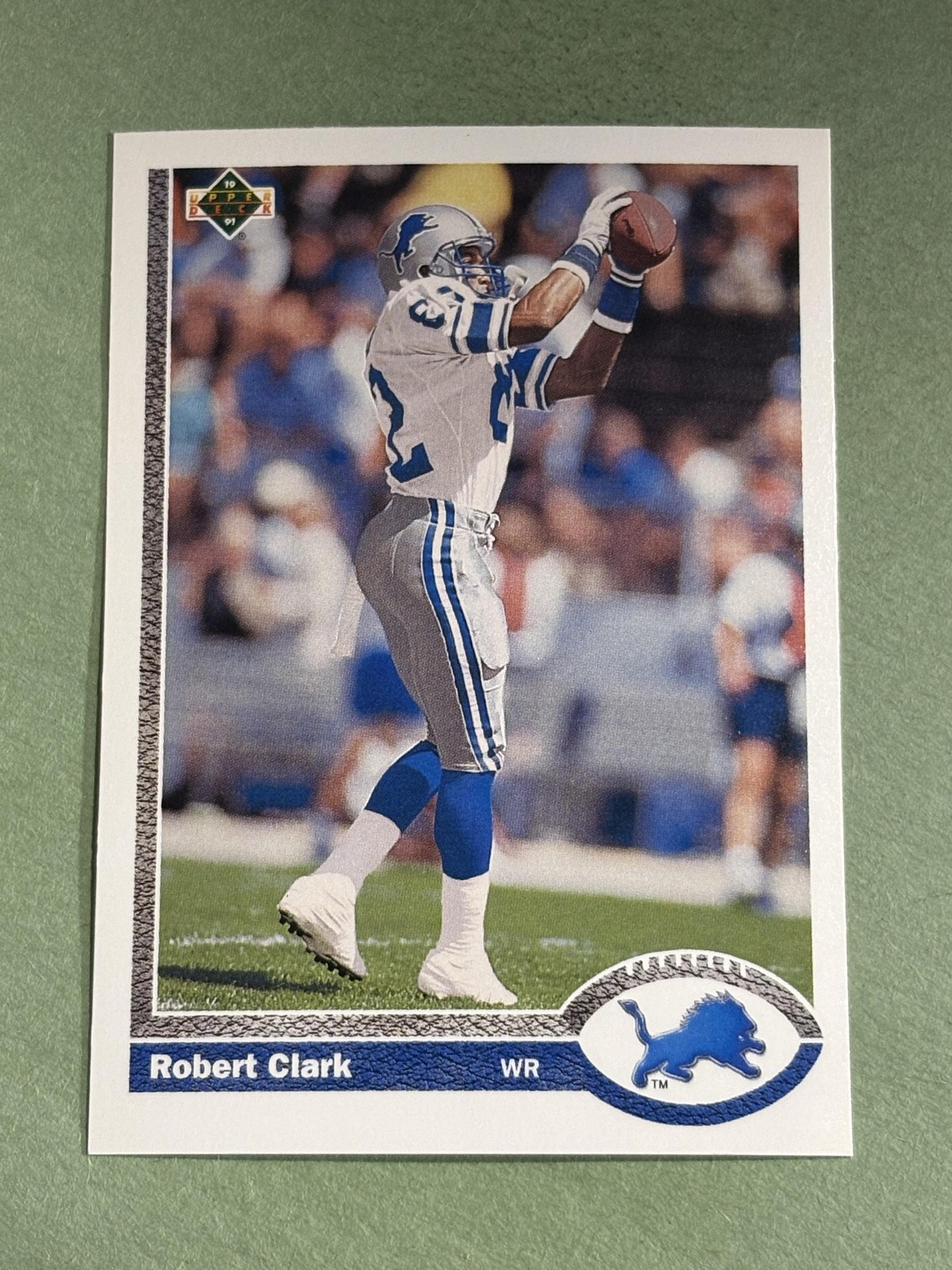 Robert Clark 1991 Upper Deck Detroit Lions #511 NN618