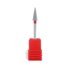  3/32" Tapered Diamond Nail Drill Bit Rotary Cuticle Clean Burr Fine - 4.3x12.0