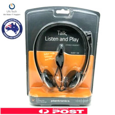 Plantronics Audio 326 Stereo Wired Over-the-Head PC Headset for the Interpreter