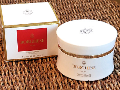 Borghese Rinfrescante Sugar Body Polish - 8 oz - NIB  (m2