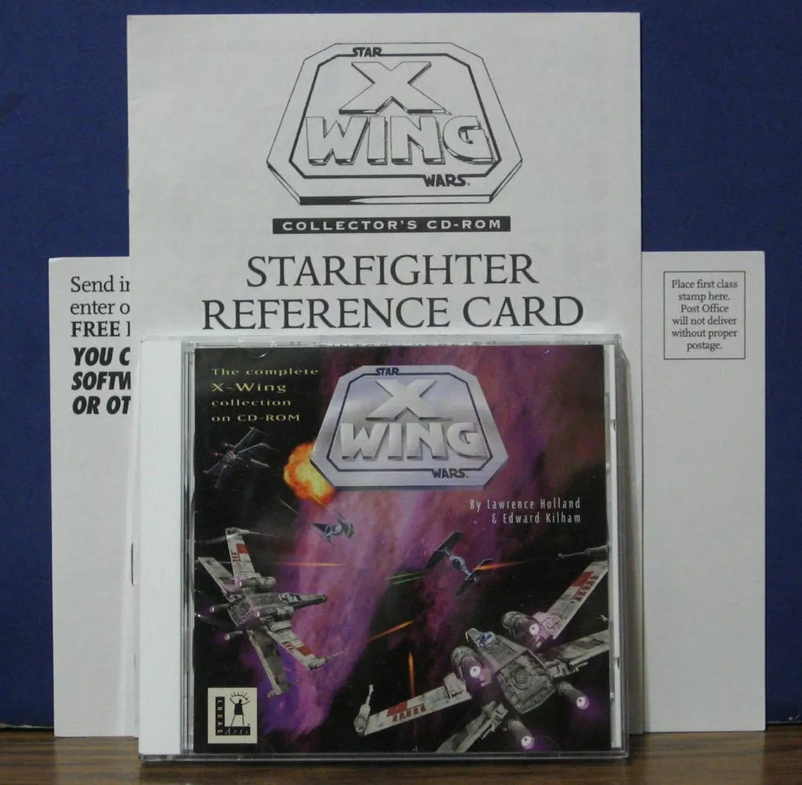 Star Wars X-Wing Collector's Edition - CD-ROM - Apple Macintosh - Mac 7.1 - 1996