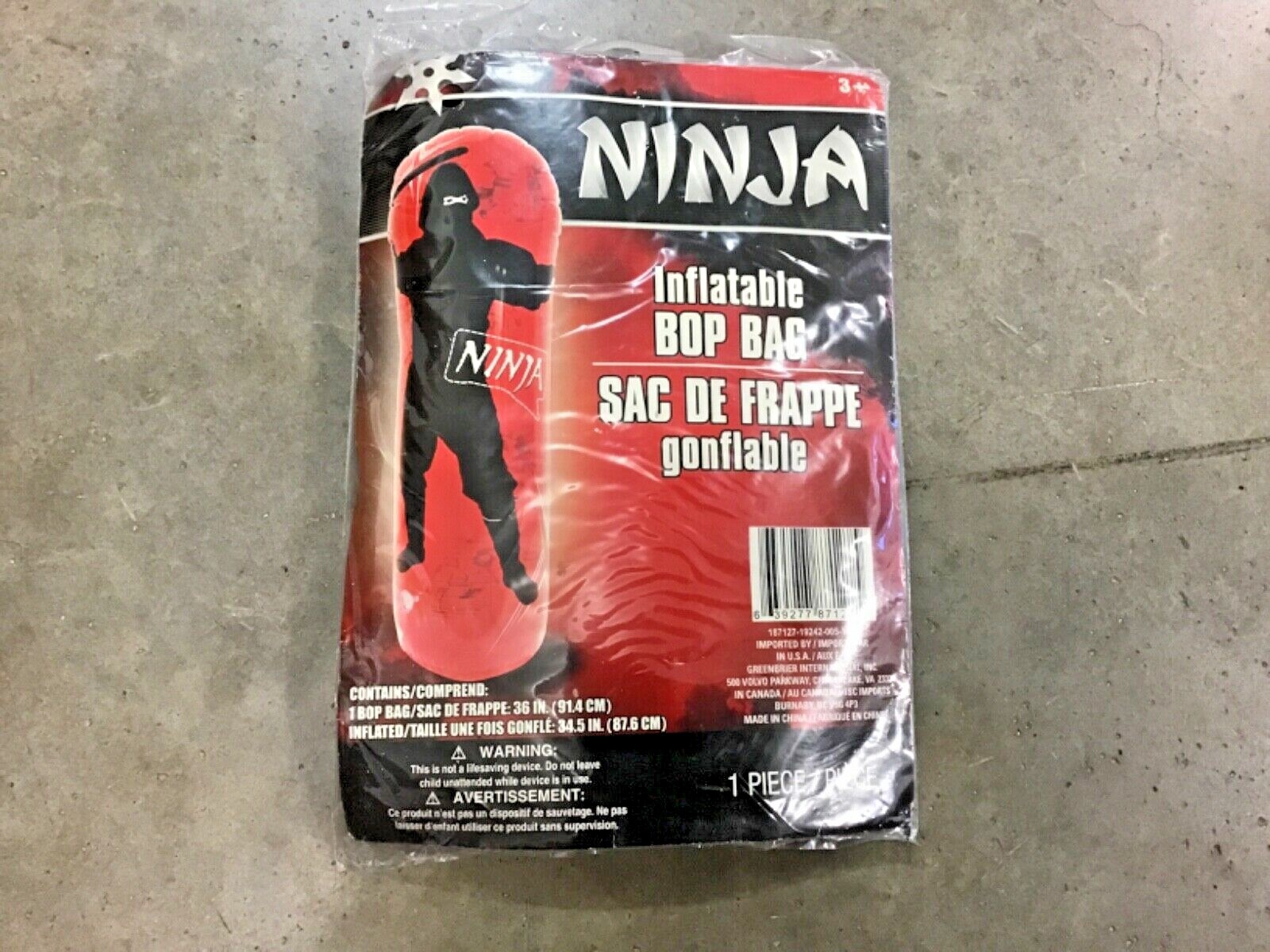 ninja bop bag