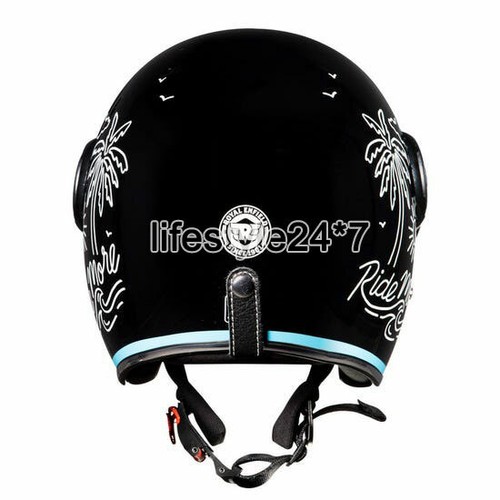New Genuine Royal Enfield Ride More Open Face Helmet - Picture 8 of 8