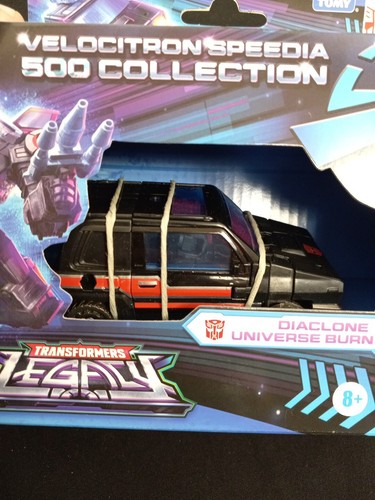 Transformers Legacy Velocitron Speedia 500 Collection Diaclone BurnOut  LS - Picture 2 of 3
