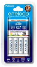 Panasonic-K-KJ55MCC4TA--Eneloop 1.5 Hour Quick Charger + 4x AA Batteries