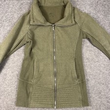 Lululemon Radiant Jacket Womens 6 Green Heathered Outdoor Activewear Athleisure