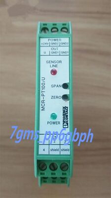 1 PCS   temperature   module MCR-PT100/U tested #W8