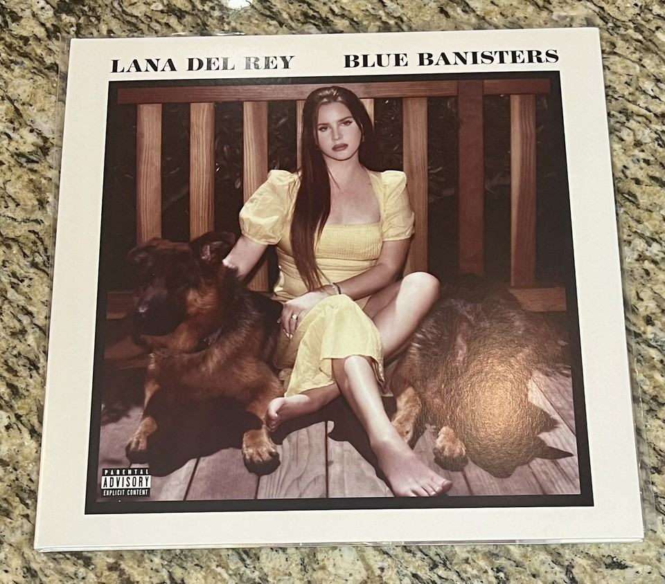 Lana Del Rey Blue Banisters Vinyl LP Exclusive Limited Edition Opaque
