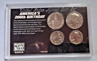 アメリカ　記念　4枚セット　1776 1976 1976 America's 200th Birthday 4 Coin Set (US-754) | eBay