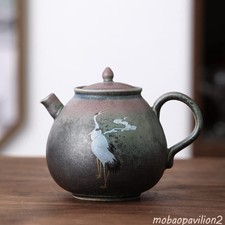 4.72" Jingdezhen Water Pot Handmade Pottery Kung Fu Tea Pot Traditional Tea Set