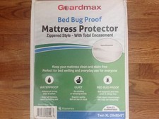 Guardmax bed bug proof mattress protector size Twin XL