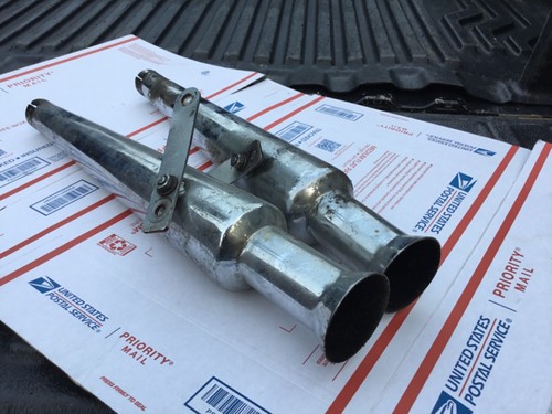 Triumph harley PANHEAD 650 750 BSA HONDA CB CAFE Cocktail shaker MUFFLERS XLCH
