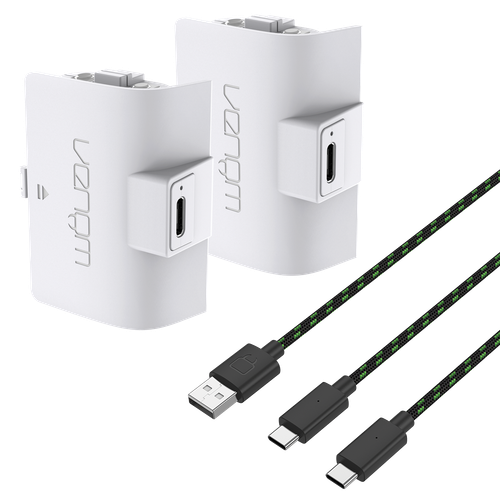 Venom Xbox Series X/S High Capacity 1100mAh Rechargeable Battery Twin Pack - Picture 2 of 18