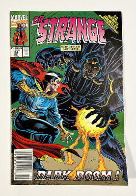 Doctor Strange, Sorcerer Supreme #34 Infinity Gauntlet Marvel Comics 1991 FN